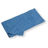 Chiffon microfibre Soft bleu